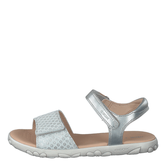 J Sandal Haiti Girl Silver