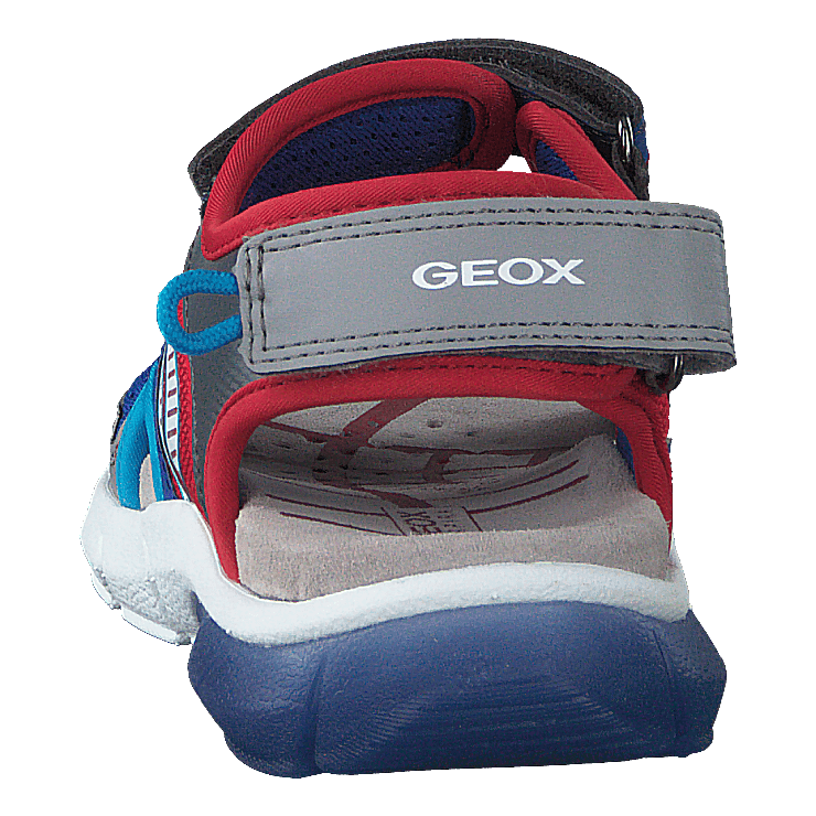 J Sandal Flexyper Boy Grey/red