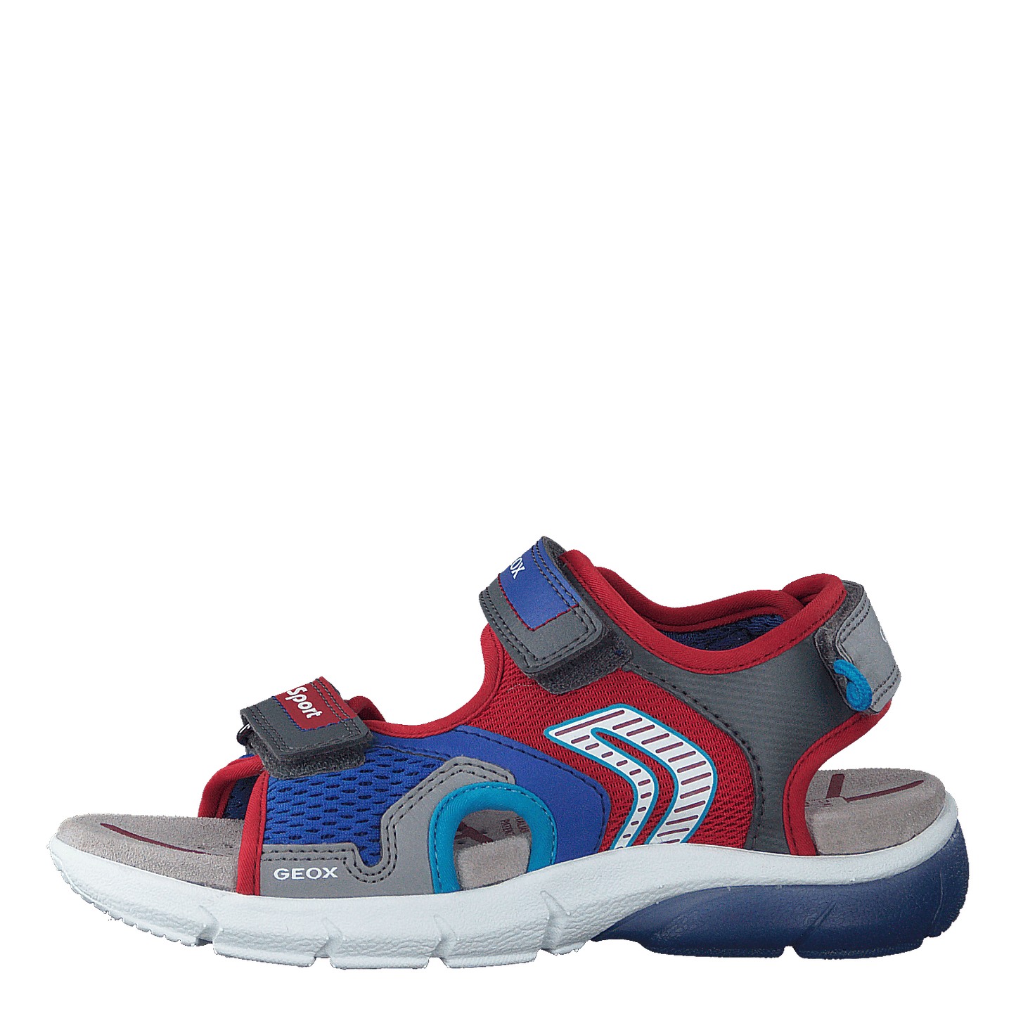 J Sandal Flexyper Boy Grey/red