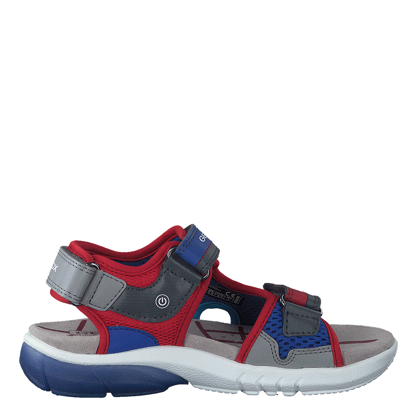 J Sandal Flexyper Boy Grey/red