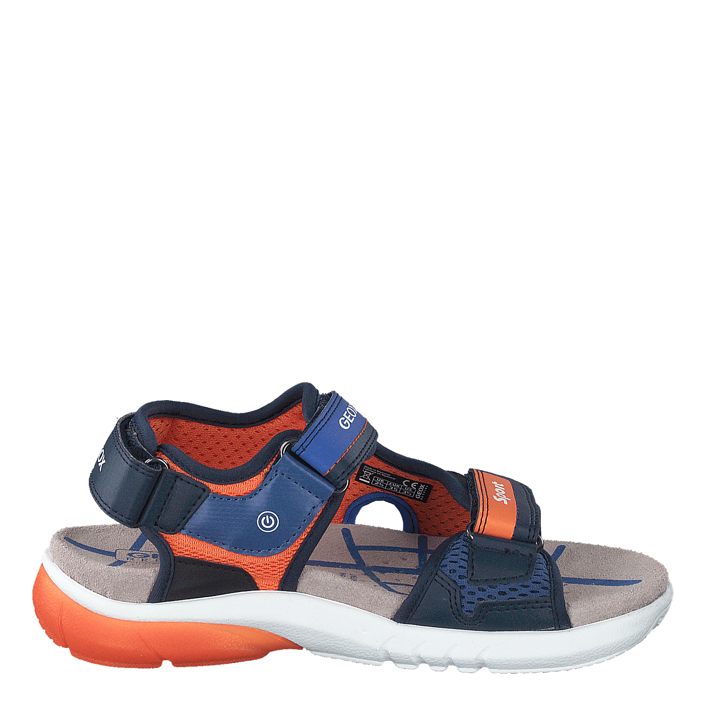 J Sandal Flexyper Boy Navy/orange