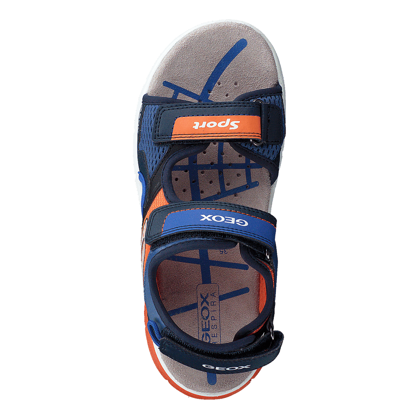 J Sandal Flexyper Boy Navy/orange