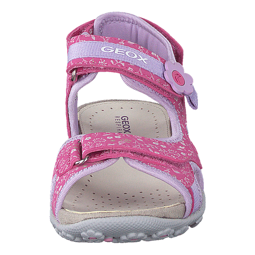 Jr Sandal Roxanne Fuchsia/lilac