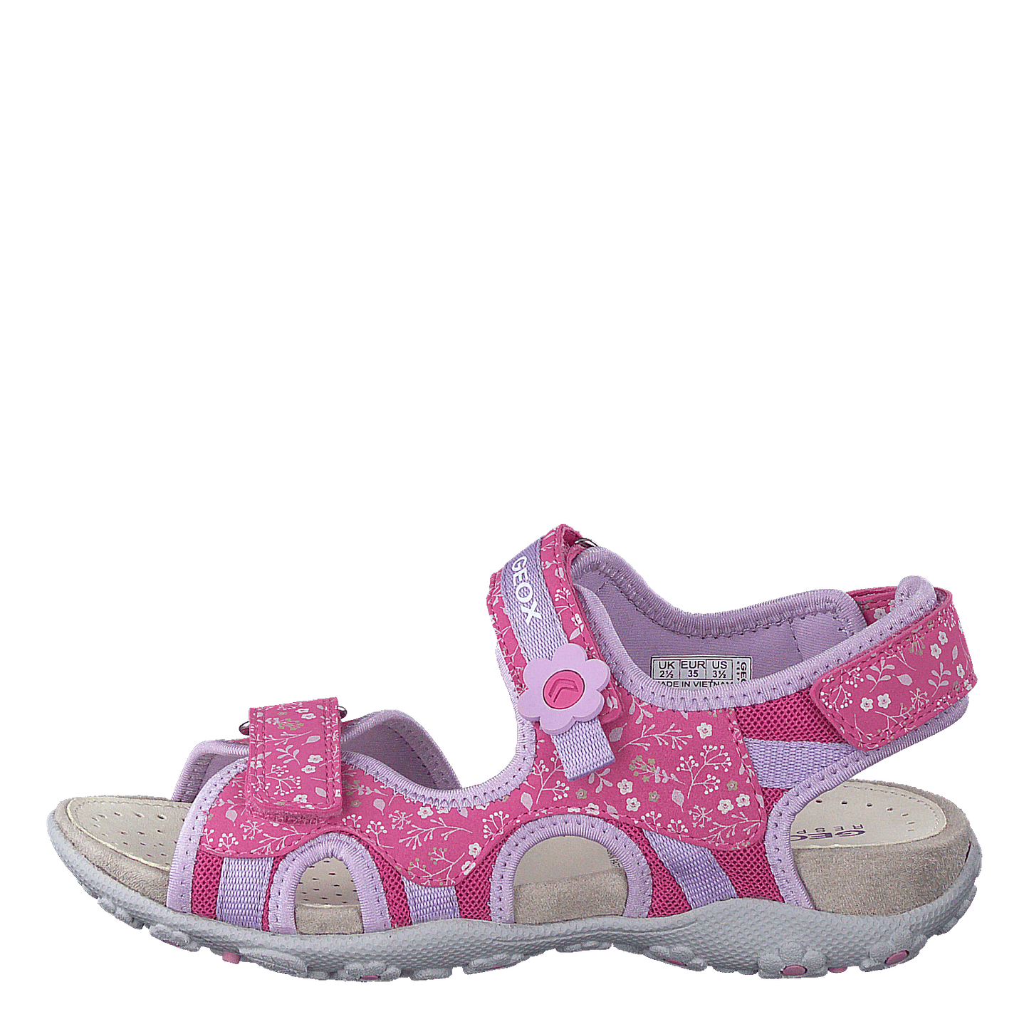 Jr Sandal Roxanne Fuchsia/lilac