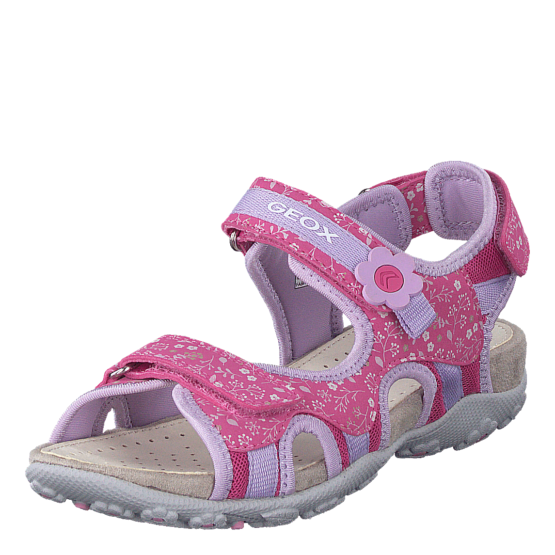 Jr Sandal Roxanne Fuchsia/lilac