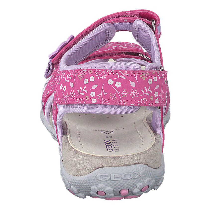 Jr Sandal Roxanne Fuchsia/lilac