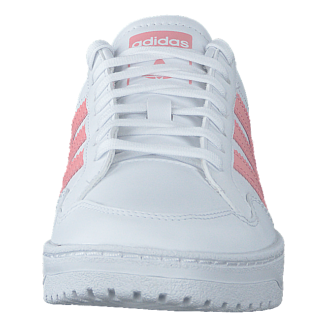 Team Court J Ftwr White/glory Pink/core Bla