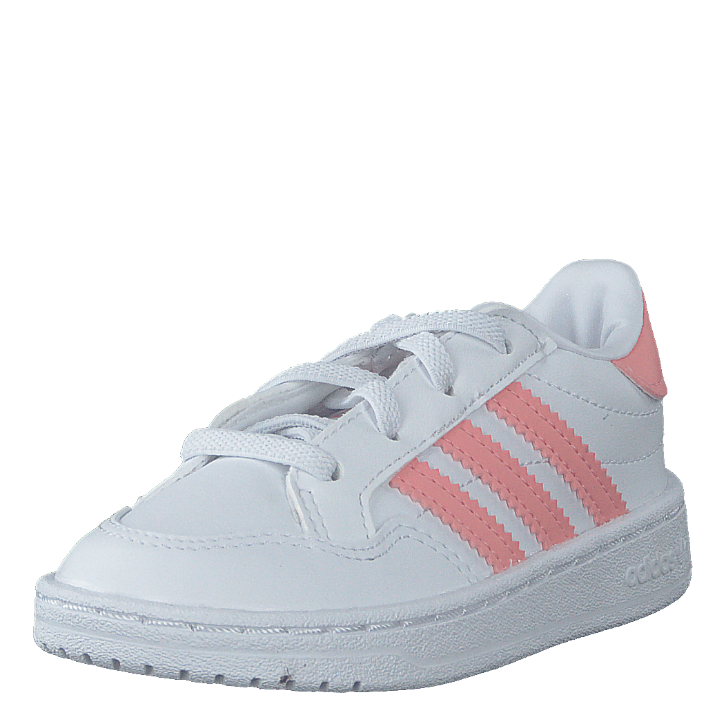 Team Court El I Ftwr White/glory Pink/core Bla