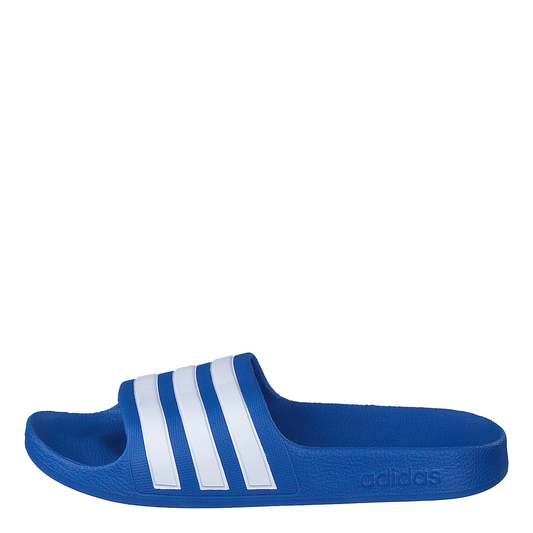 Adilette Aqua Slides Kids True Blue / Cloud White / True Blue