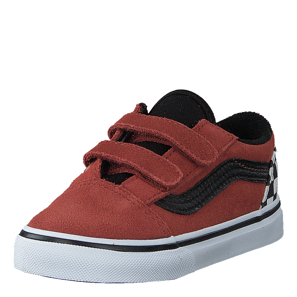 Td Old Skool V (suede) Redwood/black