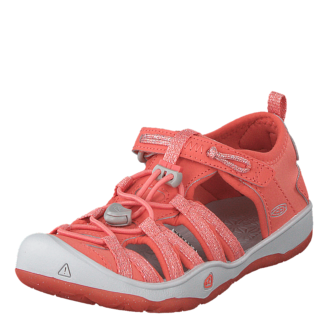 Moxie Sandal Children Coral/vapor