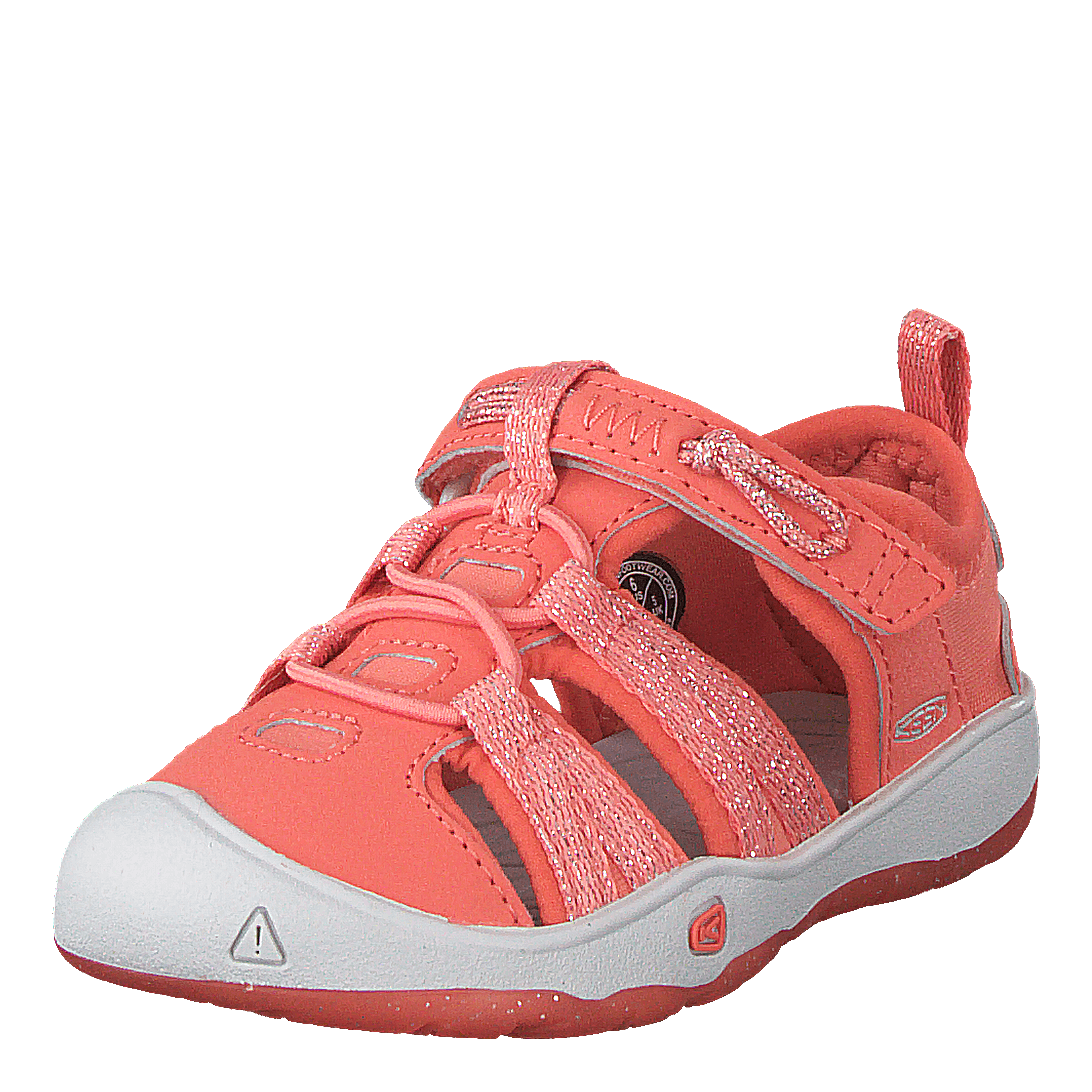 Moxie Sandal Tots Coral/vapor