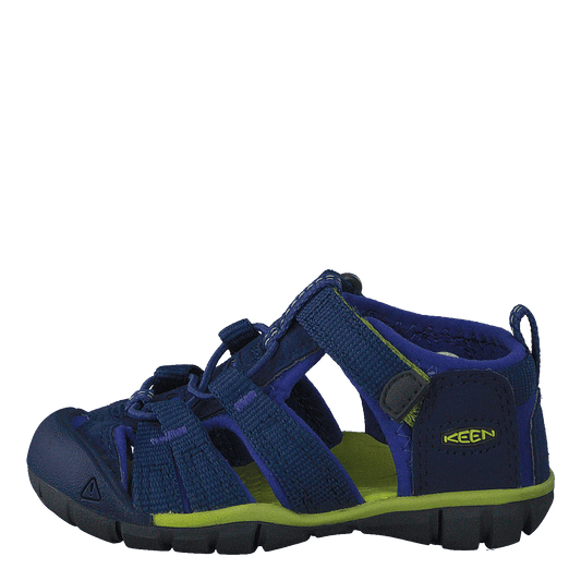 Seacamp Ii Cnx Tots Blue Depths/chartreuse