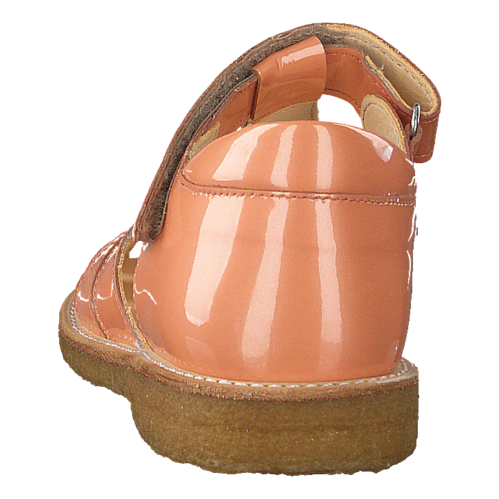 Sandal With Heart Detail And V Peach