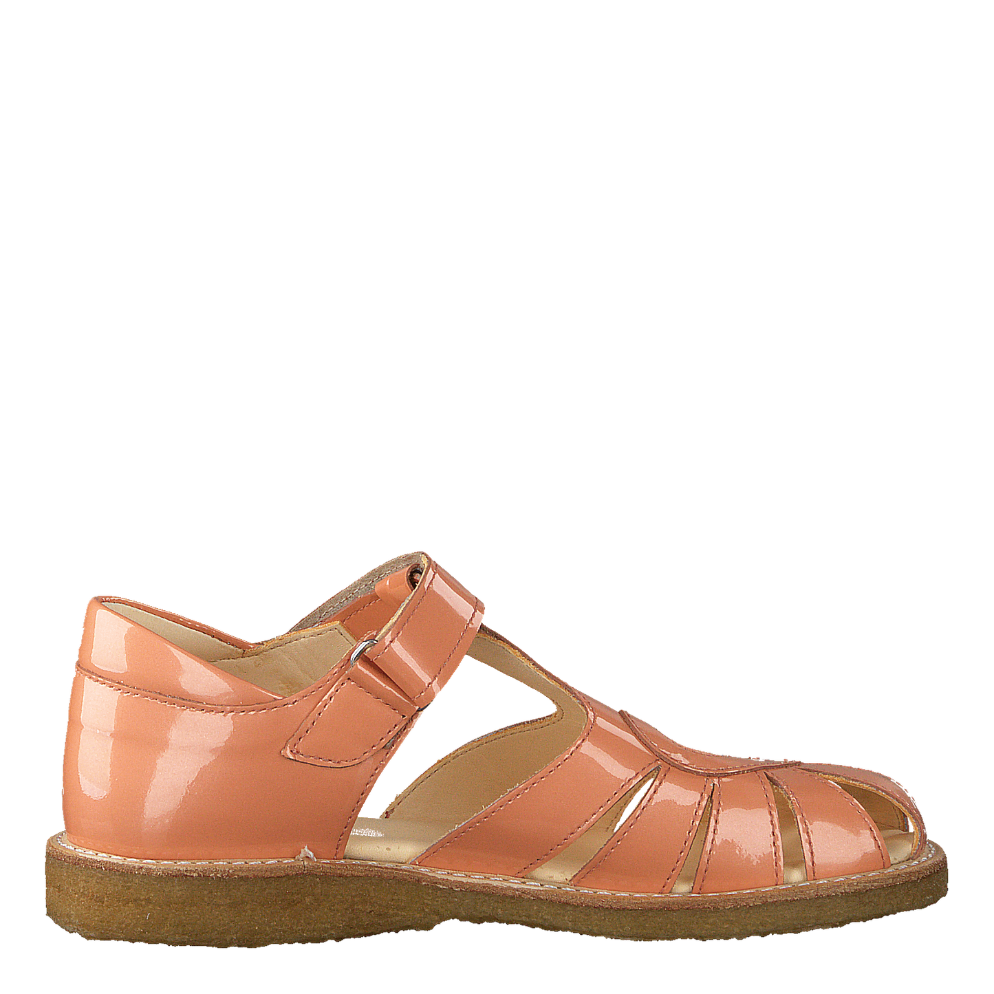 Sandal With Heart Detail And V Peach