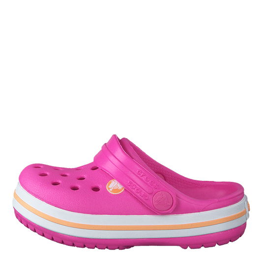 Crocband Clog Kids Electric Pink/Cantaloupe