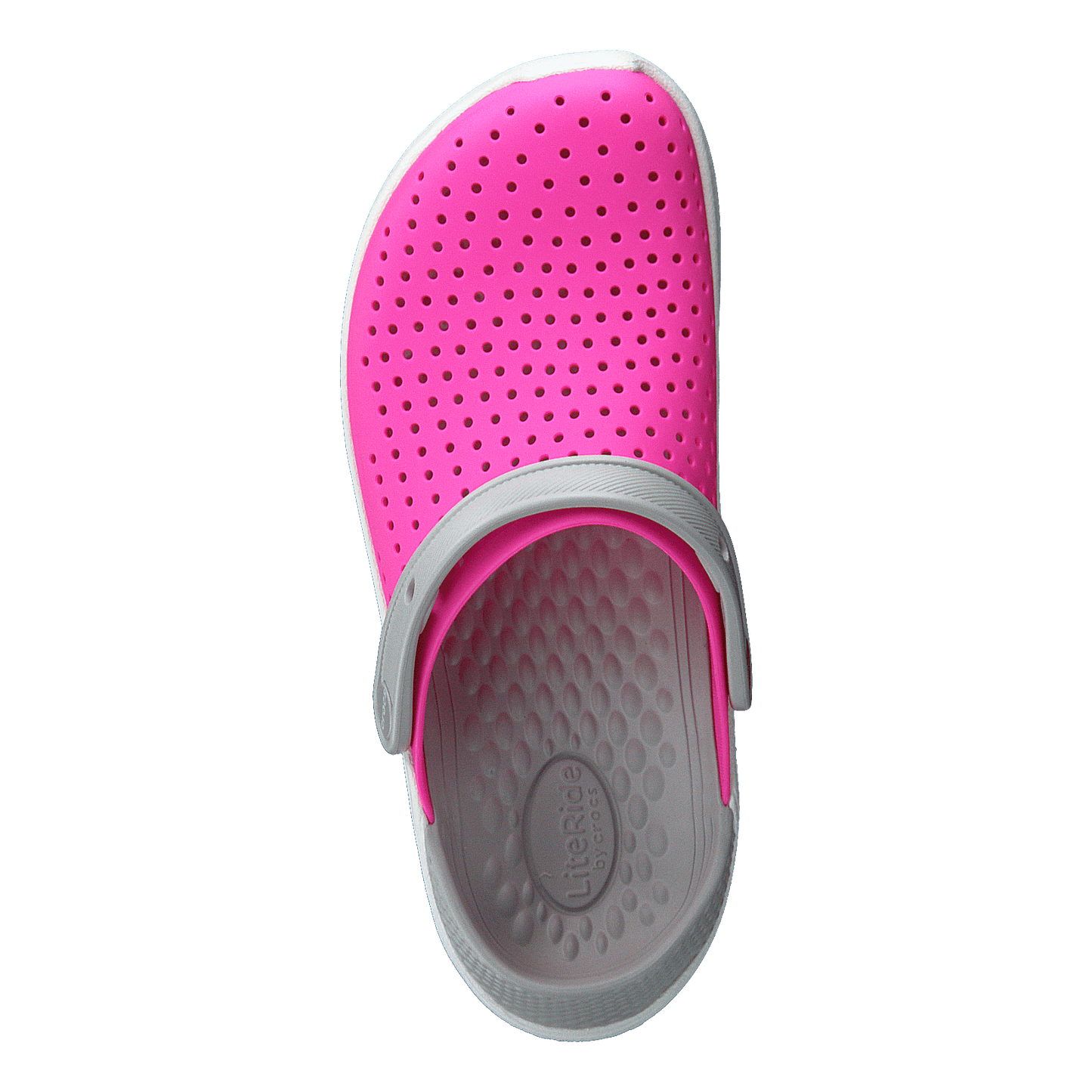 LiteRide Clog Kids Electric Pink / White