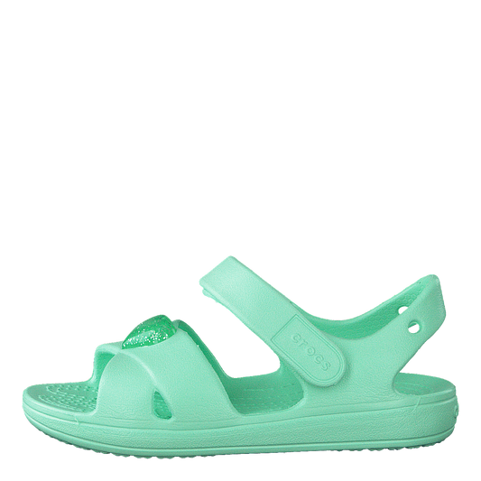 Classic Cross Strap Sandal Ps Neo Mint