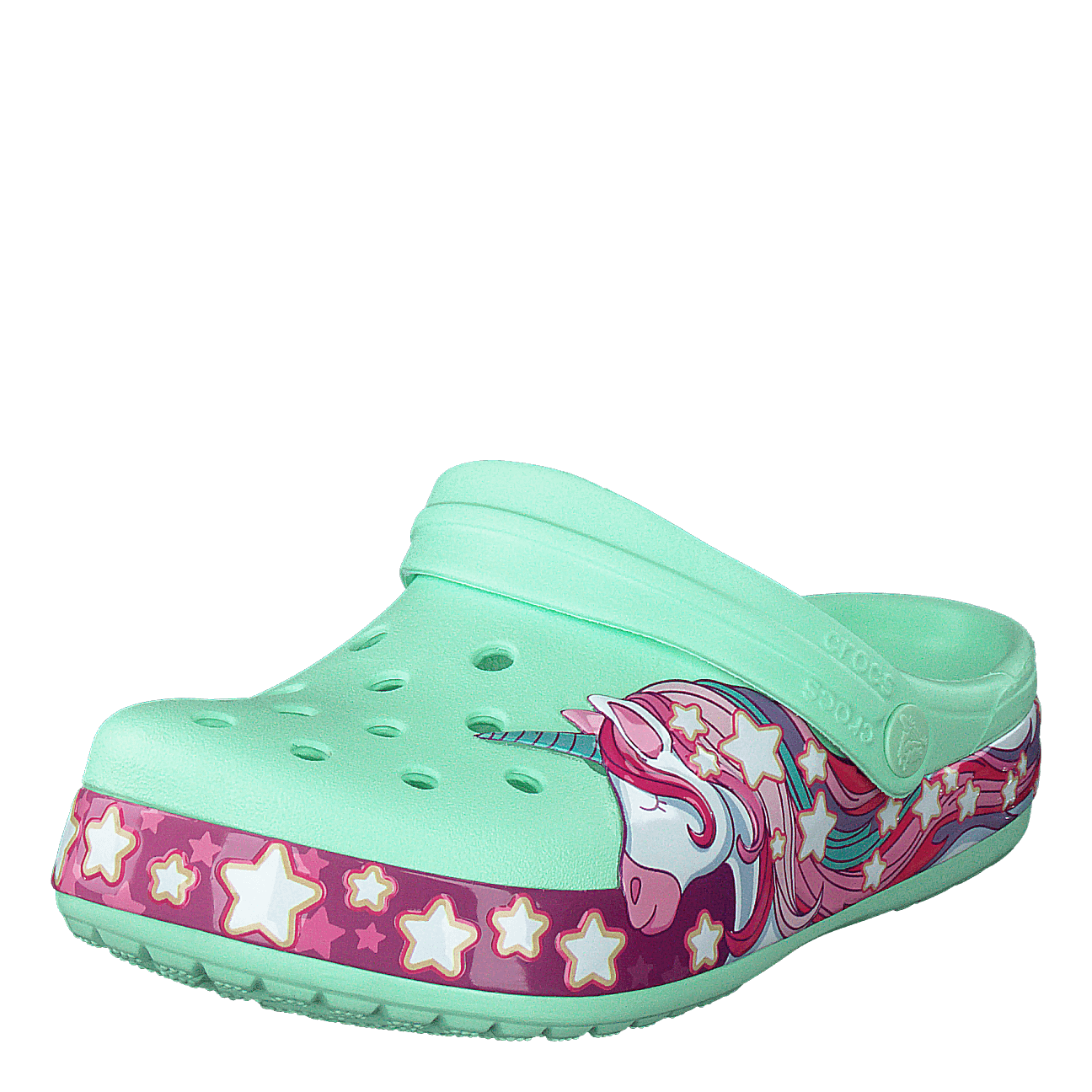 Fun Lab Unicorn Band Clog Kids Neo Mint