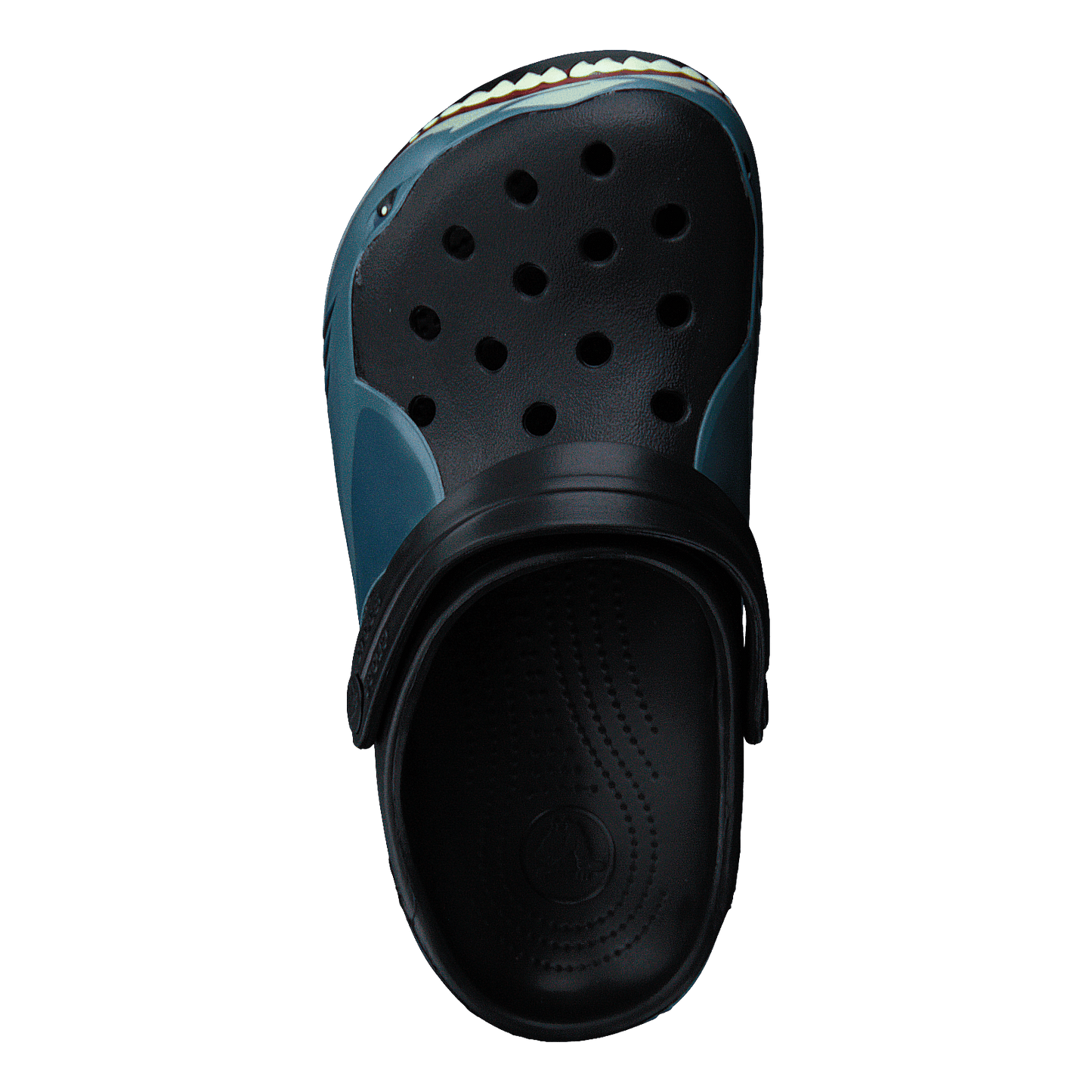 Fun Lab Shark Band Clog Kids Black