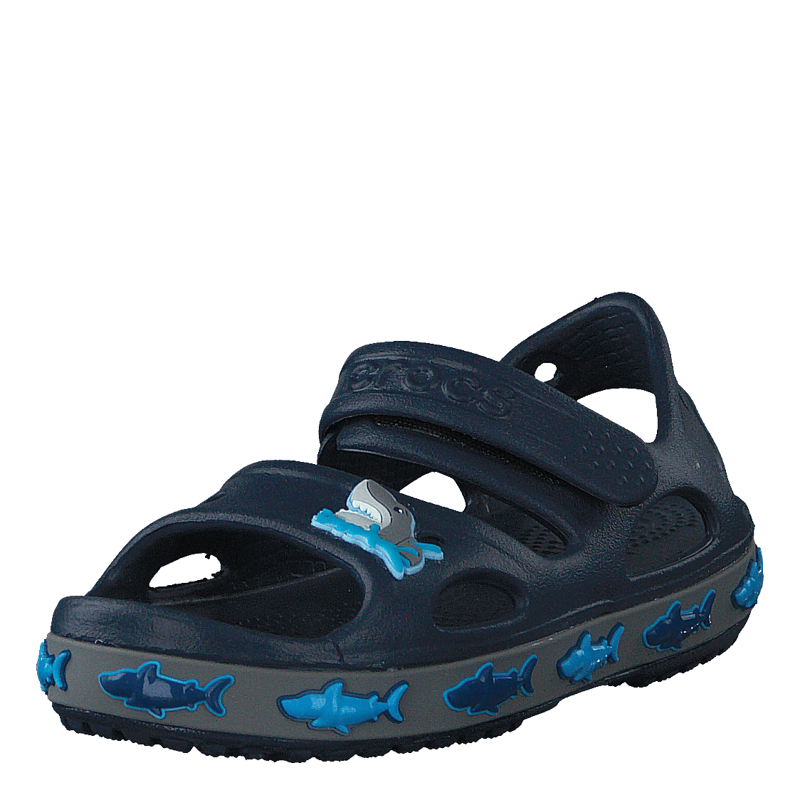 Crocs Fl Shark Band Sandal B Navy