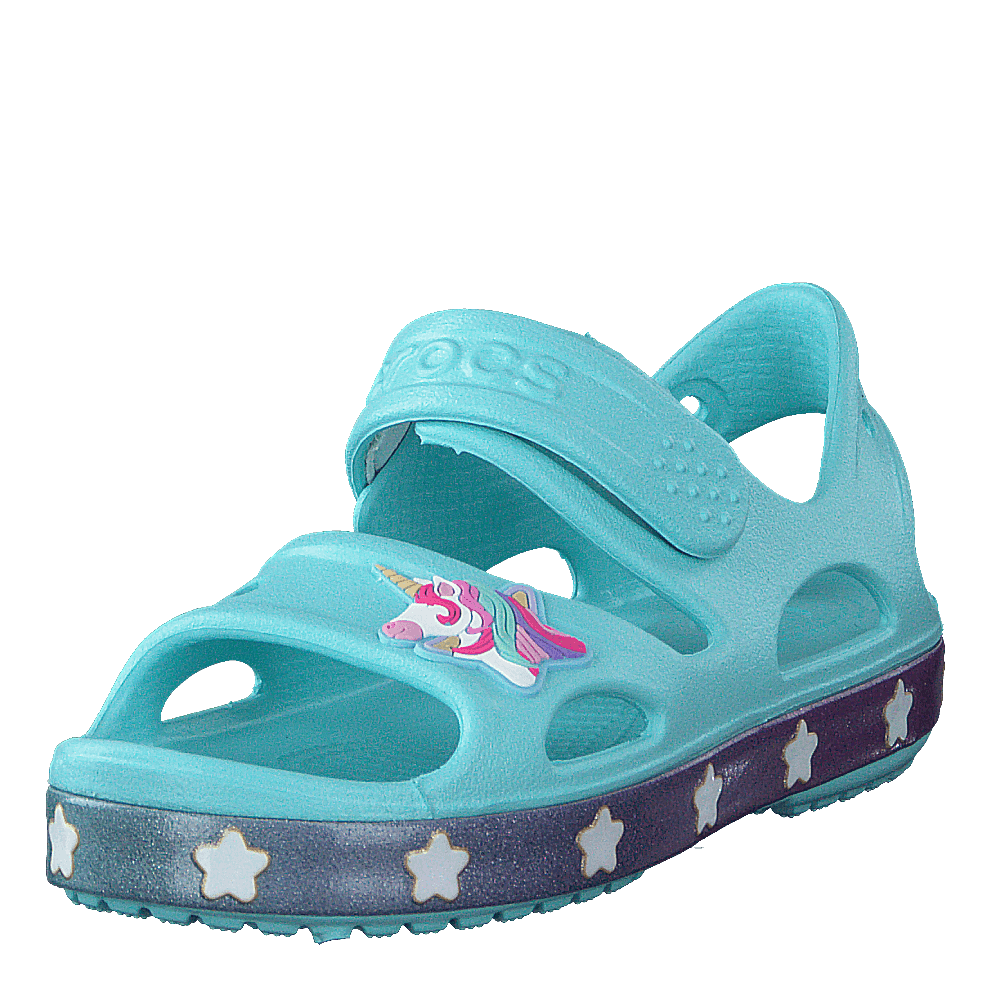 Fun Lab Unicorn Charm Sandal Kids Ice Blue