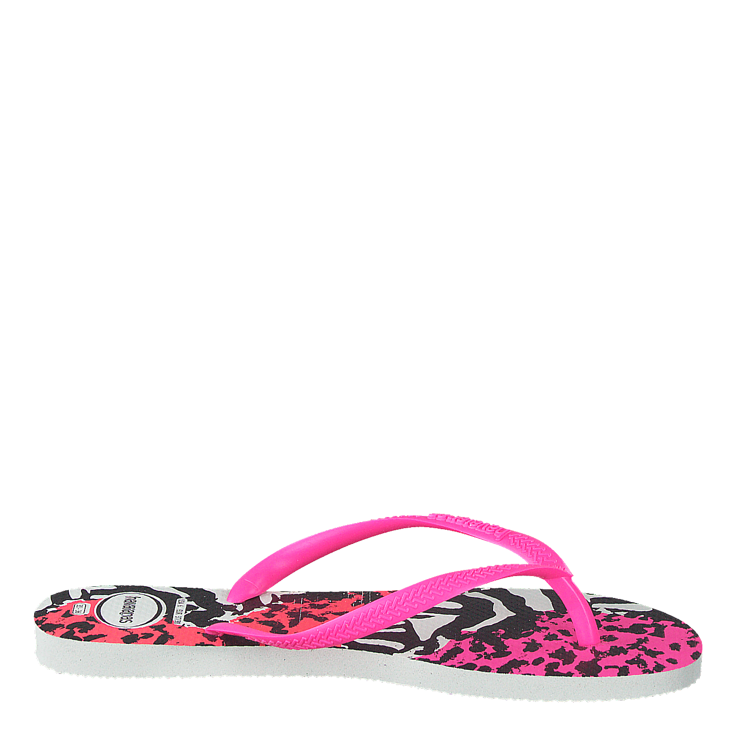 Slim Animal White/pink