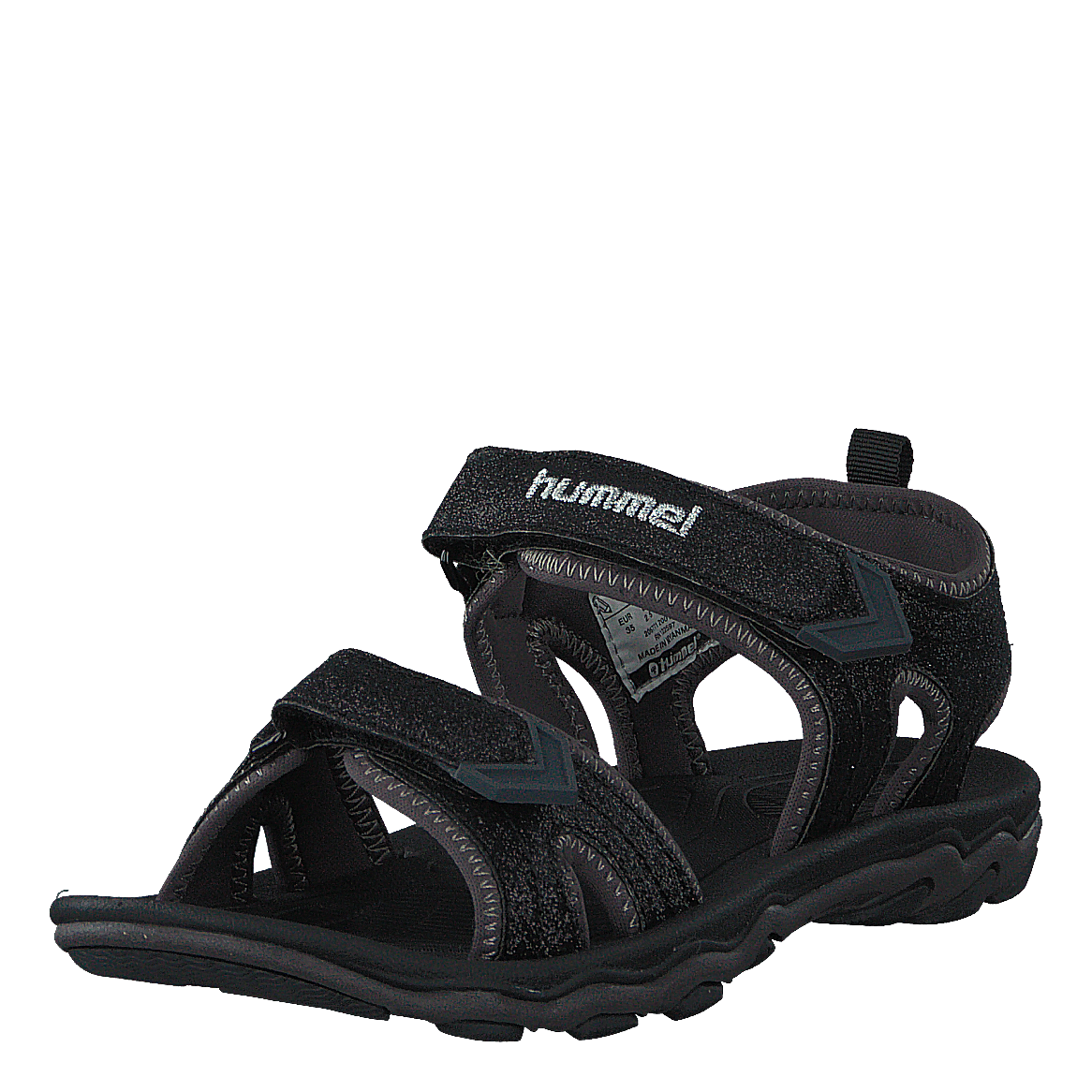 Sandal Sport Glitter Jr Black