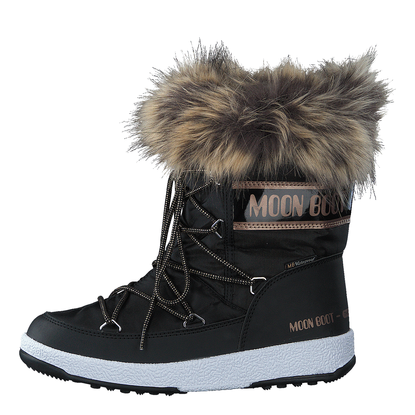 Moonboot Jr Girl Monaco Low Wp Black/copper