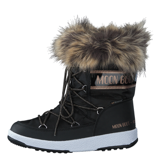 Moonboot Jr Girl Monaco Low Wp Black/copper