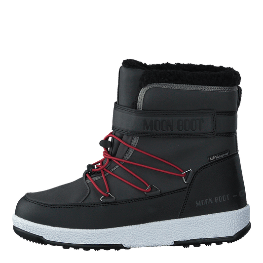 Moonboot Jr Boy Boot Black-dark Gray