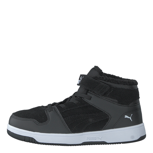 Puma Rebound Layup Fur Sd V Ps Puma Black-puma White