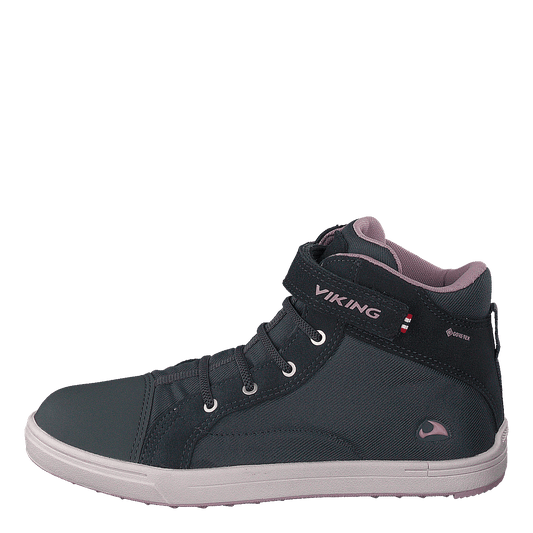 Leah mid kids GTX Dark grey/Dusty pink