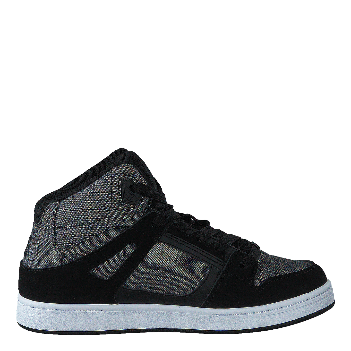 Pure High-top Black/heather Grey