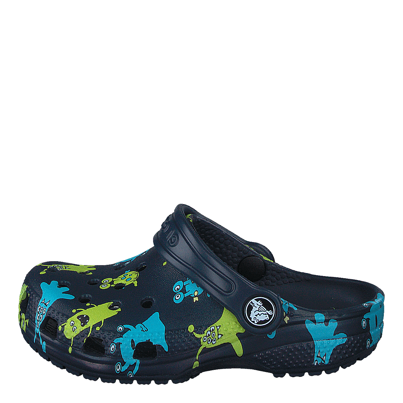 Classic Monster Print Clog T Navy