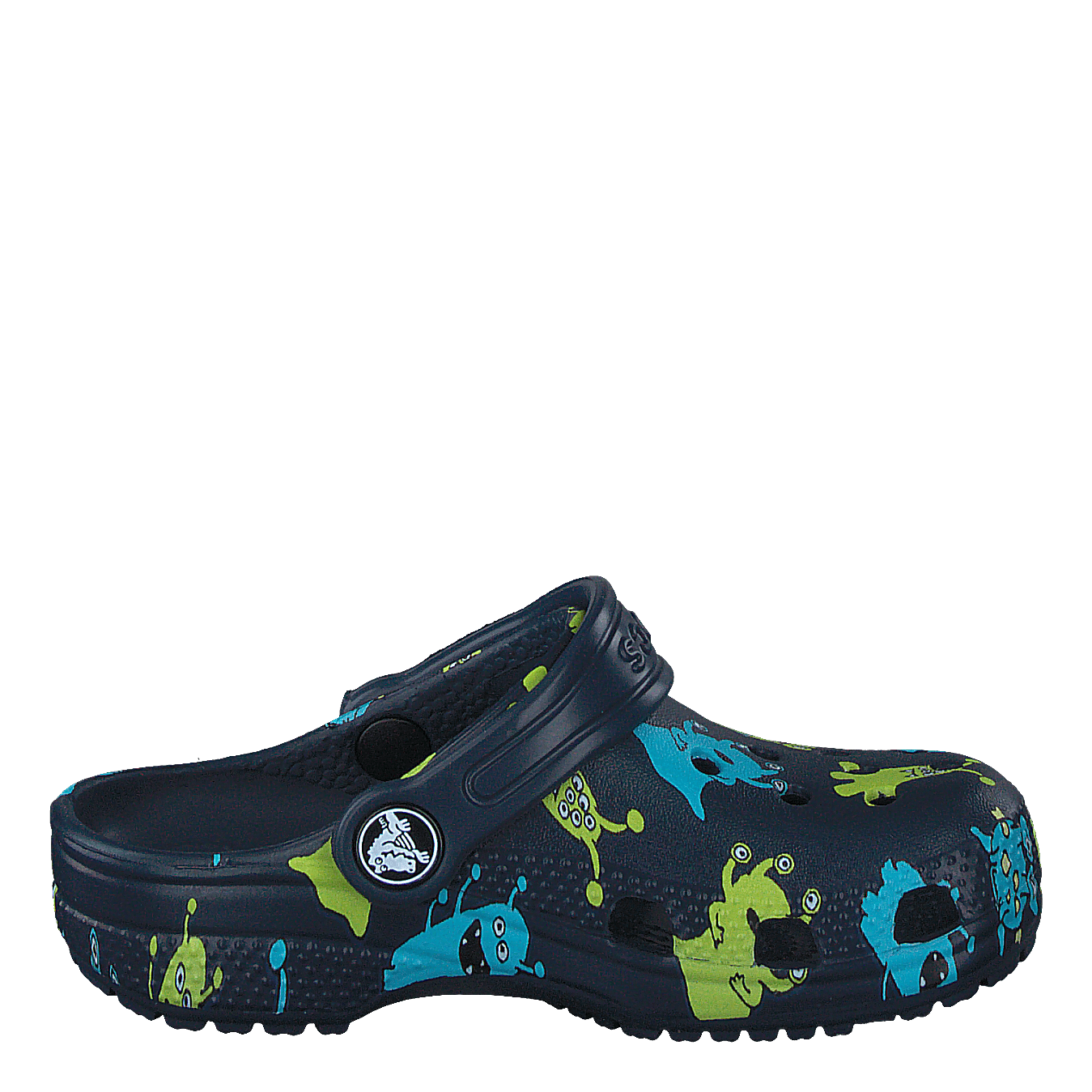 Classic Monster Print Clog T Navy