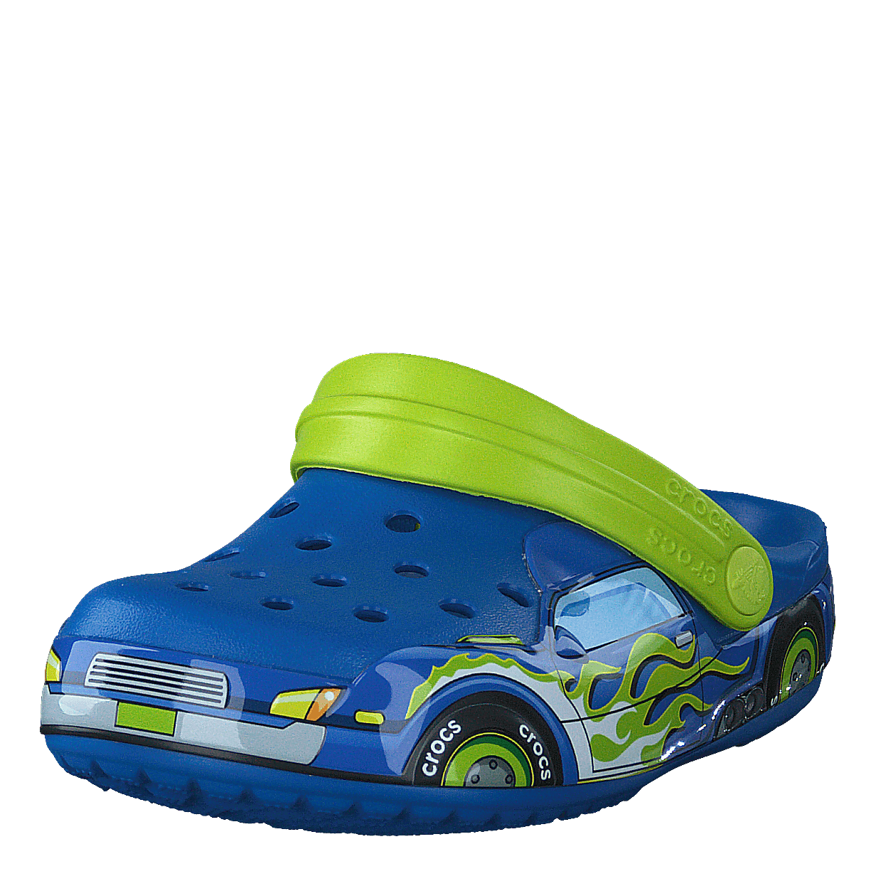 Fun Lab Truck Band Clog Kids Bright Cobalt