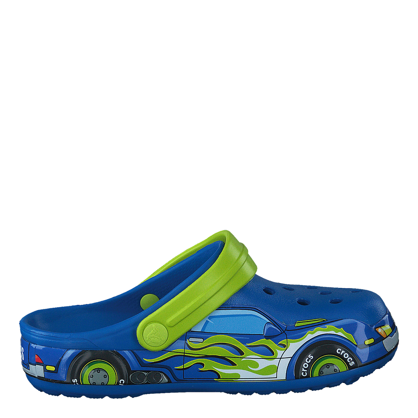 Fun Lab Truck Band Clog Kids Bright Cobalt