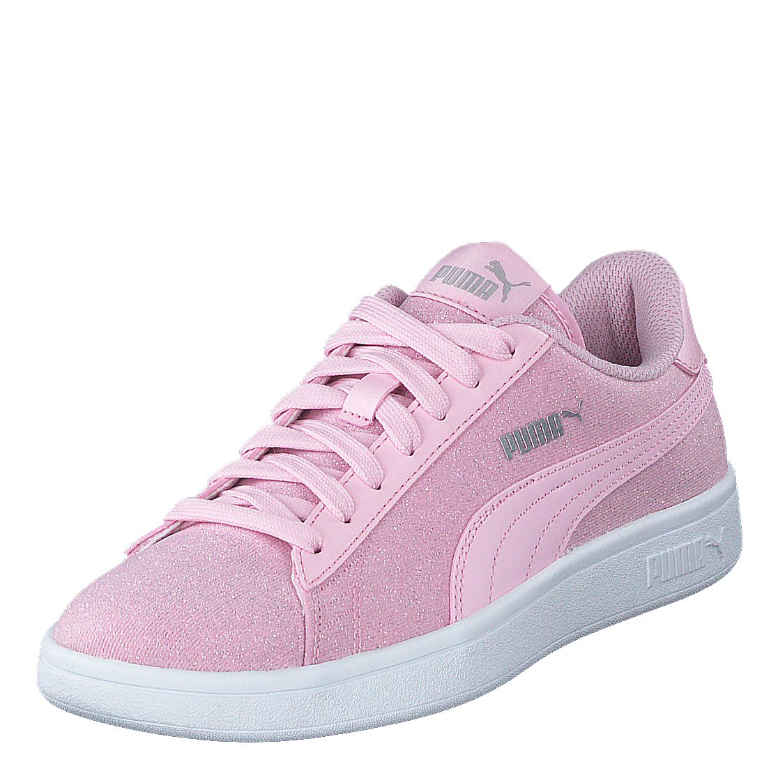 Puma Smash V2 Glitz Glam Jr Pinklady-pinklady