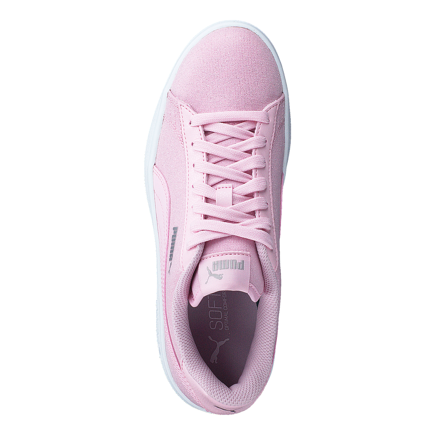 Puma Smash V2 Glitz Glam Jr Pinklady-pinklady