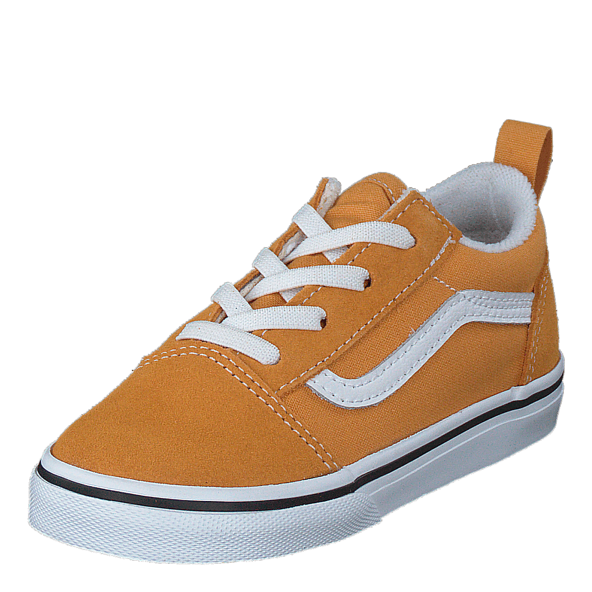 Td Old Skool Elastic Lace Golden Nugget/true White