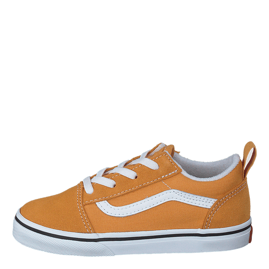 Td Old Skool Elastic Lace Golden Nugget/true White