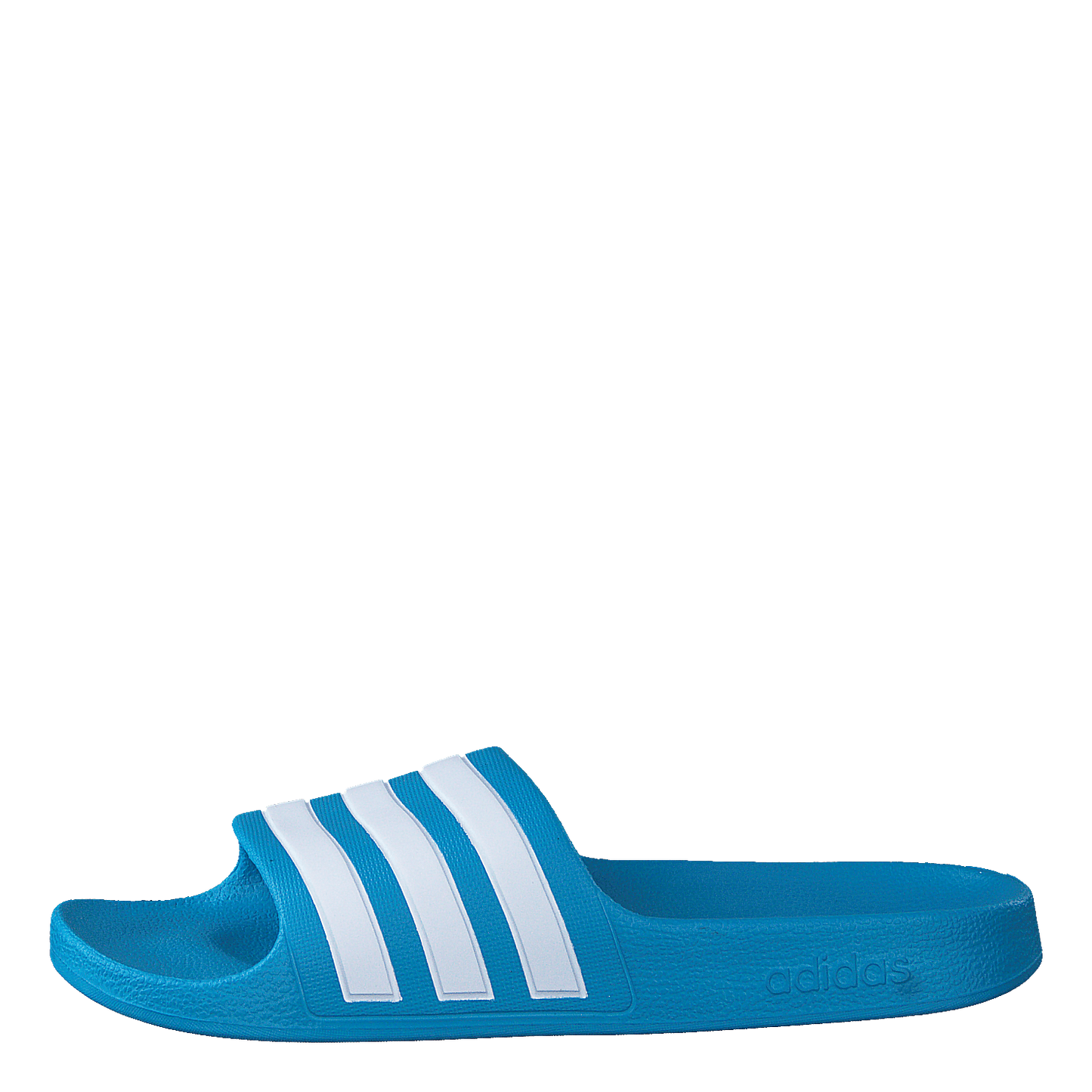 Adilette Aqua Slides Kids Solar Blue / Cloud White / Solar Blue