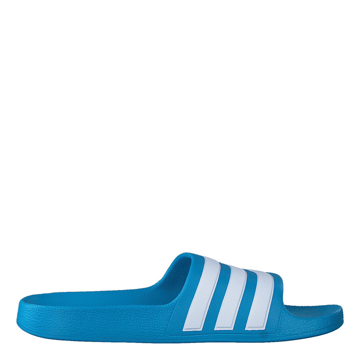 Adilette Aqua Slides Kids Solar Blue / Cloud White / Solar Blue