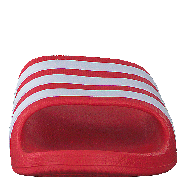 Adilette Aqua Slides Kids Vivid Red / Cloud White / Vivid Red