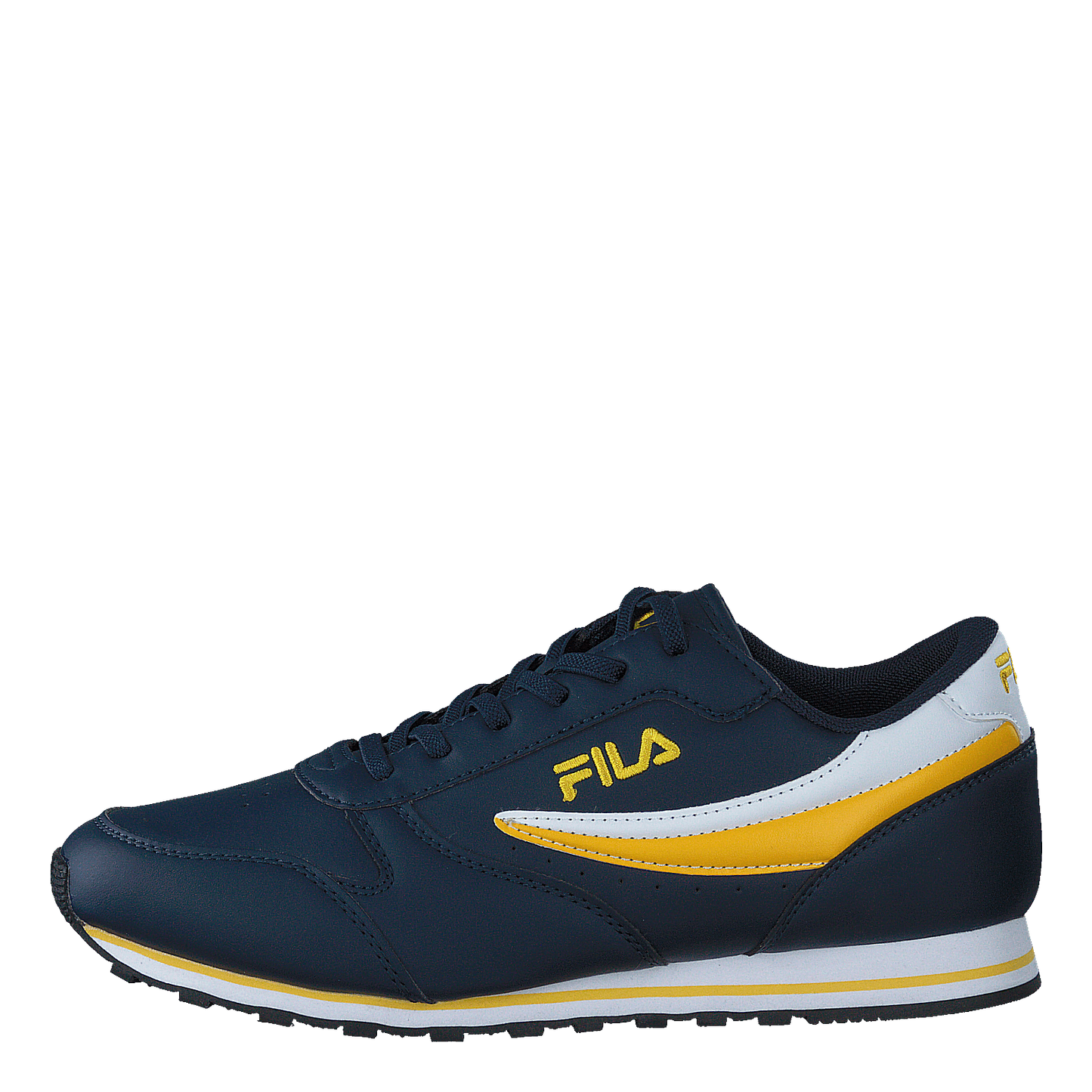 Orbit Low Kids Fila Navy/lemon Chrome