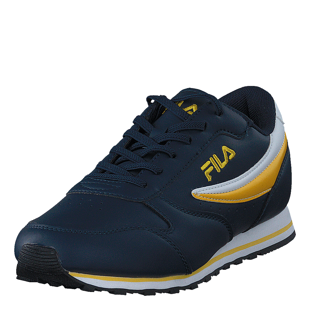 Orbit Low Kids Fila Navy/lemon Chrome