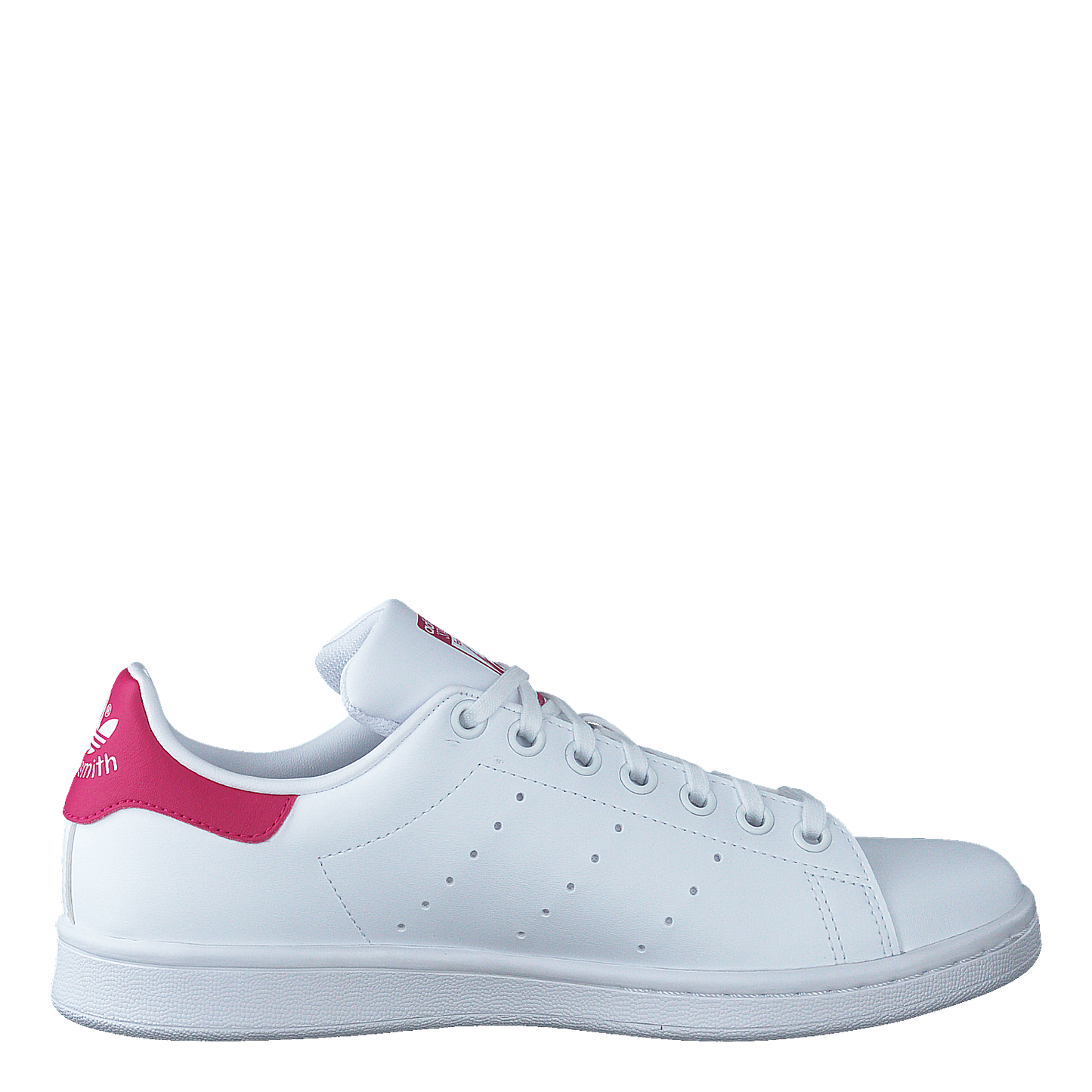 Stan Smith J Cloud White / Cloud White / Bold Pink