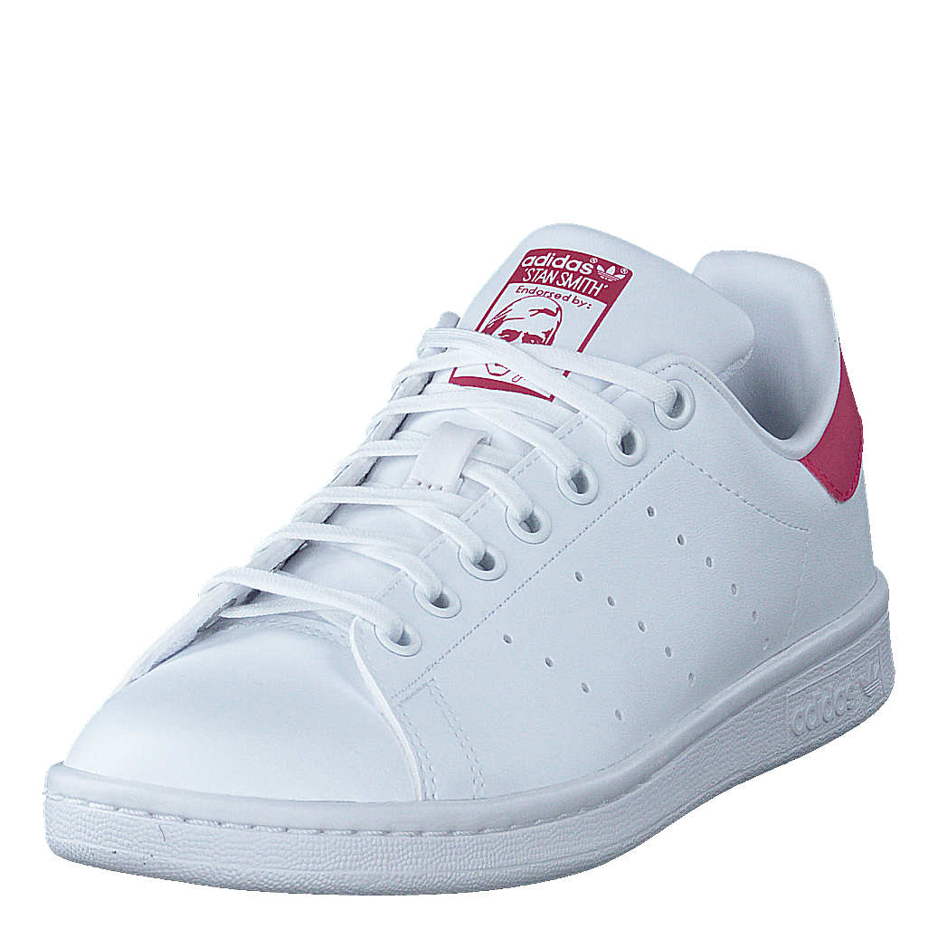 Stan Smith J Cloud White / Cloud White / Bold Pink