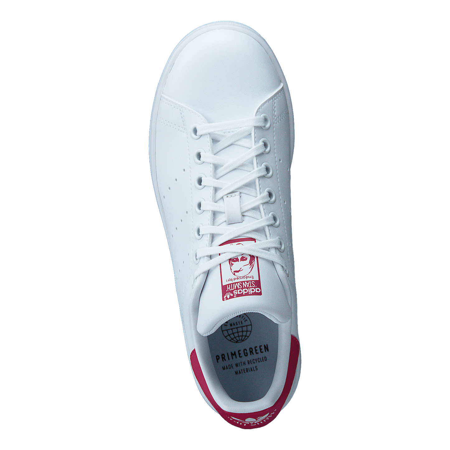 Stan Smith J Cloud White / Cloud White / Bold Pink